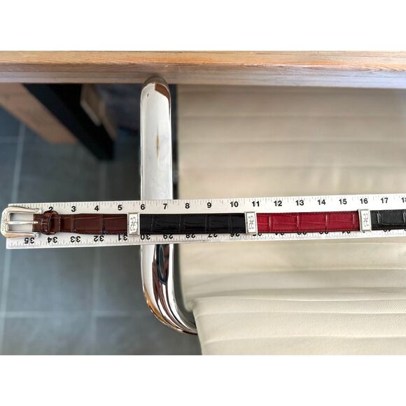 VTG Western Multicolor Leather Belt Size 30\